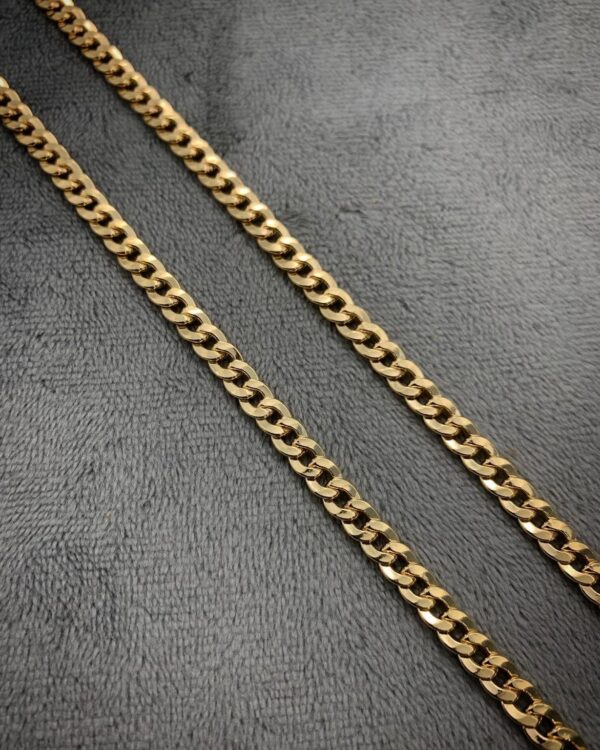 Cadena de oro de 18k 50cm