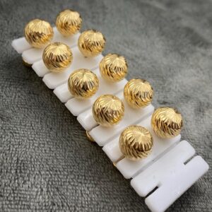 Topos de oro de 18k