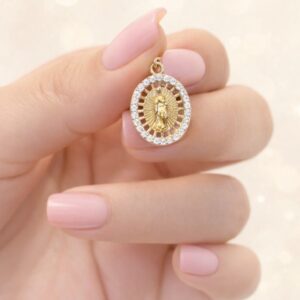 Dije Virgen Guadalupe 18K