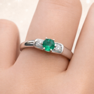 Anillo Esmeralda 18K