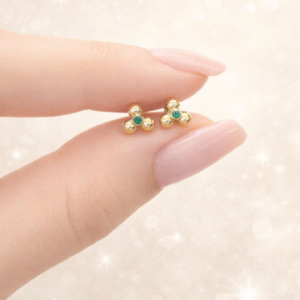 Topos Balines Lisos Oro18k
