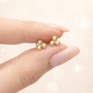 Topos balines Lisos 18K